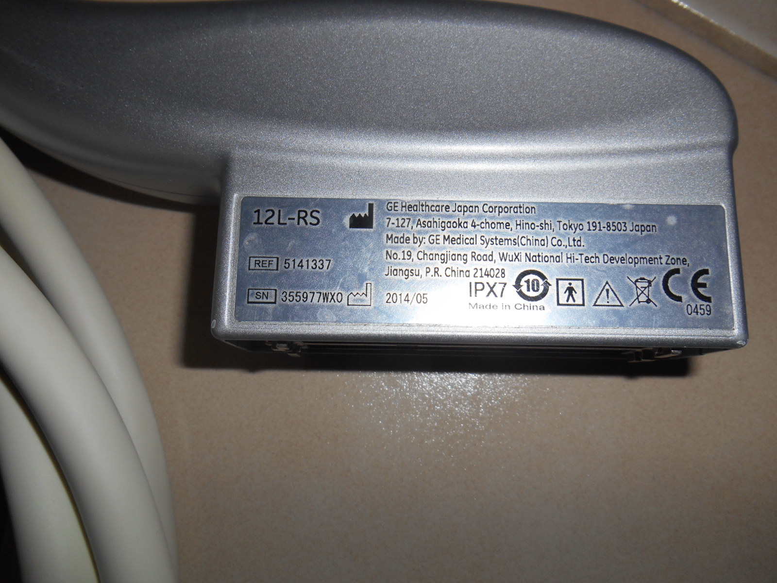 GE Ultrasound Linear Probe