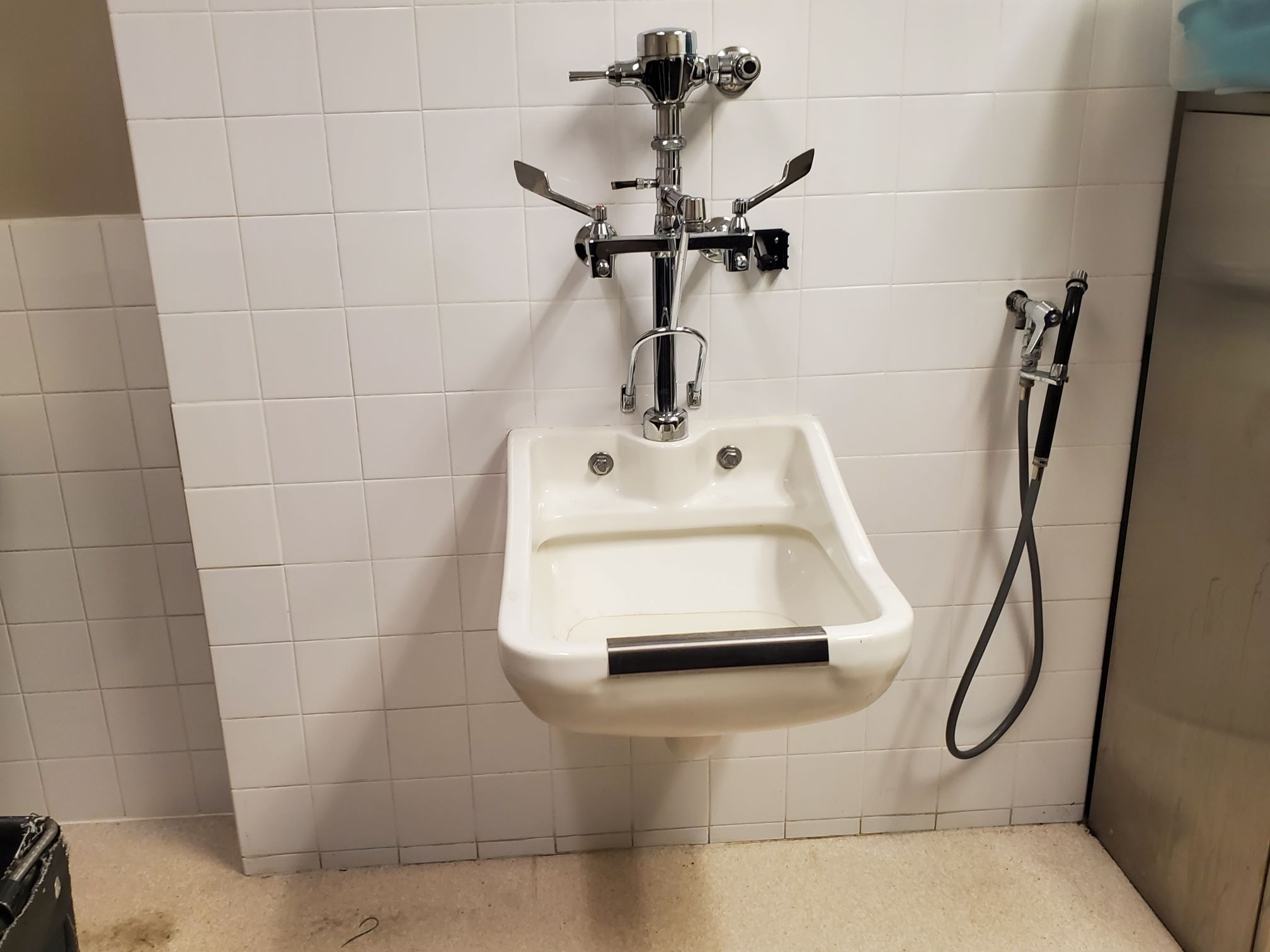 Medical Hopper Sink (Waltec)