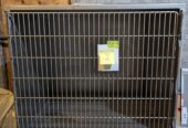Stainless steel kennels (various sizes) + cat condo