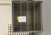 Stainless steel kennels (various sizes) + cat condo